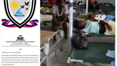 Haiti/Choléra: situation alarmante à Pestel, l'administration communale lance un SOS