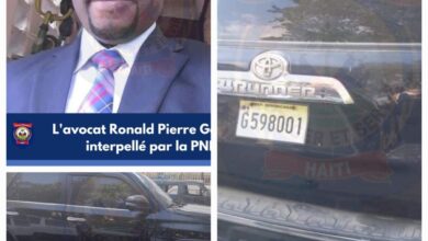 Un avocat impliqué dans le vol de véhicules interpellé à Hinche