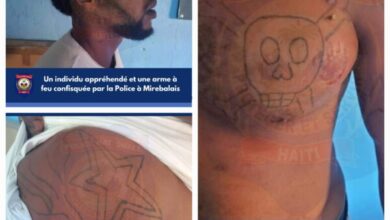 Haïti/ Sécurité: un présumé bandit apprehendé et une ue arme à feu saisie par la police à Mirebalais