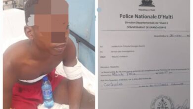 Miragoâne: un jeune de 17 ans blessé par balles, appréhendé puis libéré tout de suite par le commissaire MUSCADIN