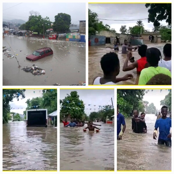Haïti/Intempéries/bilan partiel : 7 475 familles sinistrées,13 390 déplacés, 1 219 maisons inondées, 15 morts et 8 disparus, selon la protection civile