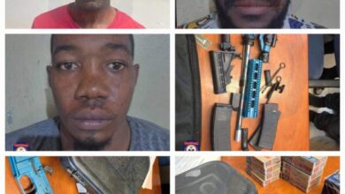 Arrestation et saisie d'armes à feu à la douane de Port-au-Prince
