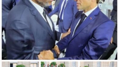 Emmanuel Macron accueille chaleureusement Ariel Henry à l'Élysée 3 Emmanuel Macron accueille chaleureusement Ariel Henry à l'Élysée