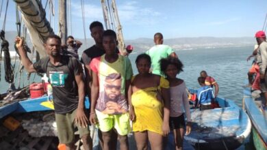 Naufrage d'un petit bateau à l'Arcahaie: pas de mort, cinq passagers à bord sauvés par le SEMANAH
