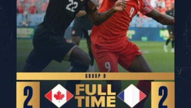 La Guadeloupe arrache un match nul contre le Canada lors de son premier match à la Gold Cup 2023