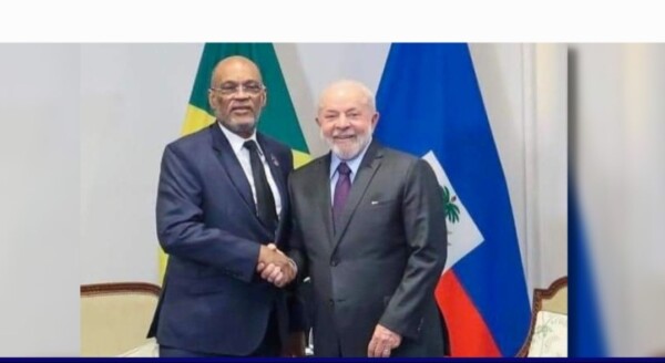 Haiti/Banditisme: le Premier Ministre Ariel Henry sollicite l'appui du Brésil lors de sa rencontre avec le Président Lula da Silva