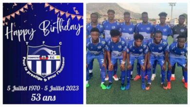 Le Tempête Football Club de St Marc célèbre son 53e anniversaire