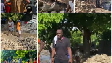 Léogâne/Protection de la rivière cormier : l'ex Vice-Délégué Joseph Lambert lance des travaux de Construction d'un mur en gabion