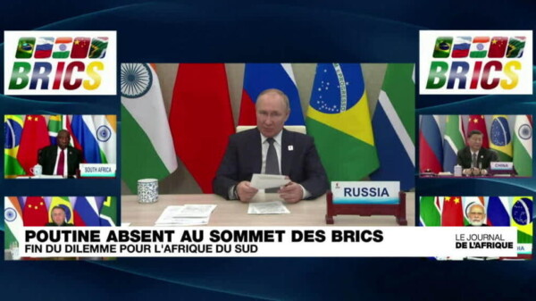 Afrique du Sud: sommet des BRICS sans Poutine