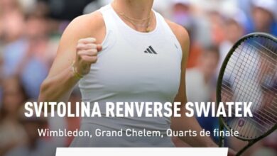 Svitolina met fin au parcours de Swiatek à Wimbledon lors d'un quart de finale intense 4 Svitolina met fin au parcours de Swiatek à Wimbledon lors d'un quart de finale intense