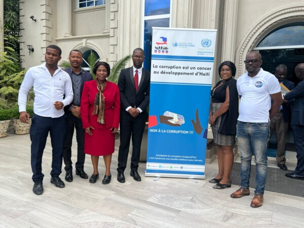 Corruption dans le Nord-Est: l'OCNH en partenariat avec le HCDH en Haïti appelle la population à coopérer pour lutter contre ce fléau