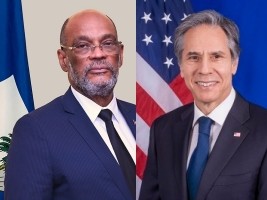 45eme réunion annuelle de la CARICOM : le Premier ministre Ariel Henry a rencontré Antony Blinken