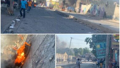 Protestation/insécurité: des barricades de pneus enflammés dans plusieurs zones de Port-au-Prince dont Carrefour-feuilles