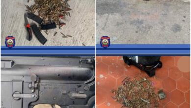 Huit présumés bandits abbatus par la police, un calibre AR-15 et des munitions récupérés