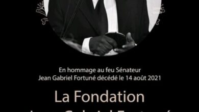 Deux (2) ans après le séisme du 14 août, La Fondation Jean Gabriel Fortuné se souvient et rend hommage à l'ex Sénateur