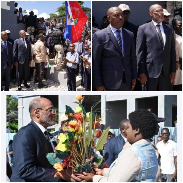 Réouverture des classes/ Année 2023-2024: Ariel Henry inaugure deux écoles dans la Grand-Anse