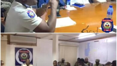 Le Directeur Général a.i de la PNH rencontre les responsables de la juridiction de la région métropolitaine de Port-au-Prince