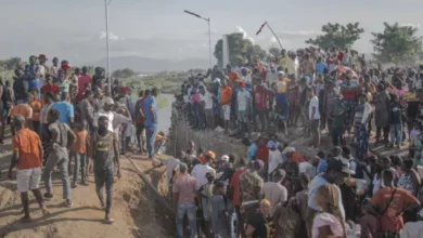 Construction du canal sur la rivière du Massacre, les habitants s'érigent en Capois Lamort