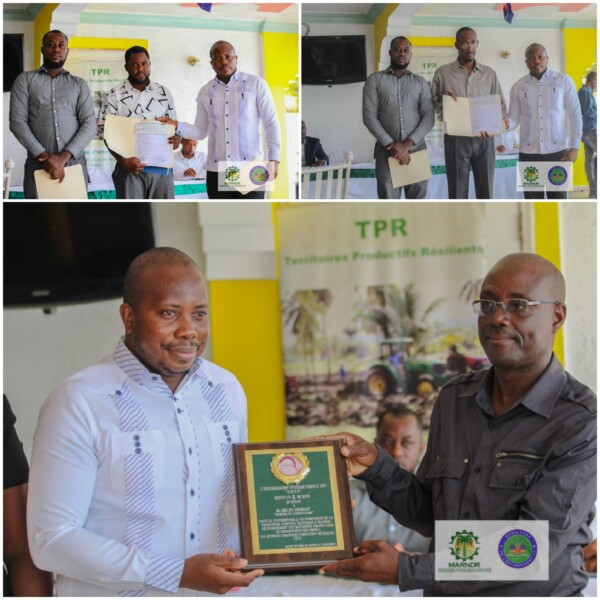 Les "Matchings Grants" du projet TPR officiellement lancés dans les Nippes