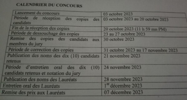L'OCNH lance sa 1ère édition du concours national de dissertation sur la corruption en Haïti
