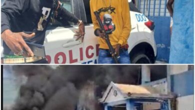 Urgent: le commissariat de Tomazeau dépouillé et consumé par des bandits
