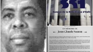 Décès de Jean Claude Sanon, la BRH peinée, lui rend hommage