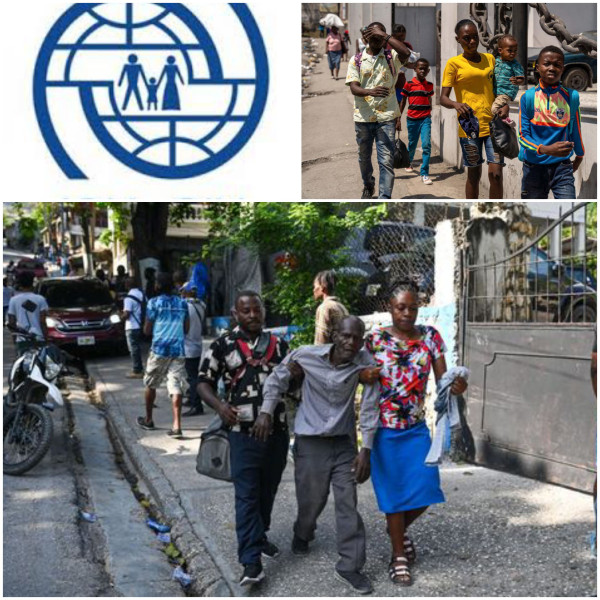 72 000 enfants déplacés dans la zone métropolitaine sous la violence des gangs armés, selon l'OIM