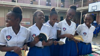 Le Collège Sainte Agnès de Limbé a bien accueilli Livres en Liberté
