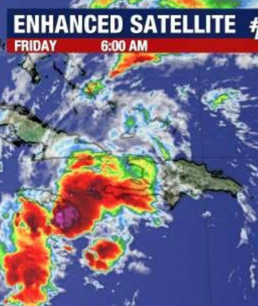 Intempérie: Haïti en état d'alerte jaune en raison d'une dépression tropicale