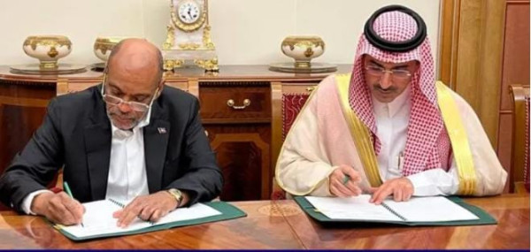 Signature d'un protocole de coopération dans plusieurs domaines entre Haïti et l'Arabie Saoudite