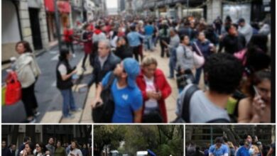 Un séisme de magnitude 5,8 secoue le centre-ville de Mexico 3 Un séisme de magnitude 5,8 secoue le centre-ville de Mexico