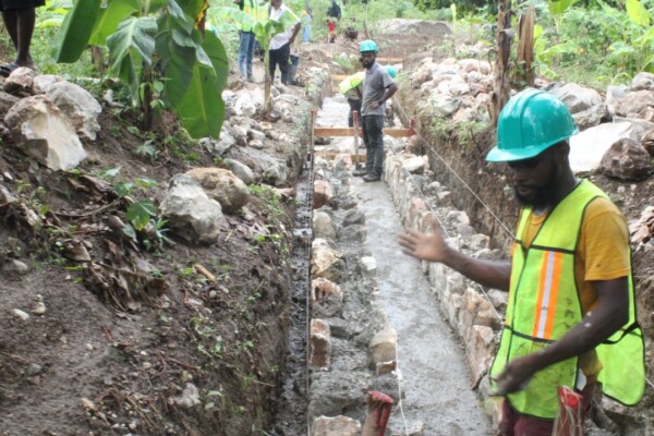 TPR réalise des travaux d’infrastructures de grande envergure dans les Nippes pour renforcer les systèmes d’irrigation et réduire les risques d’inondation