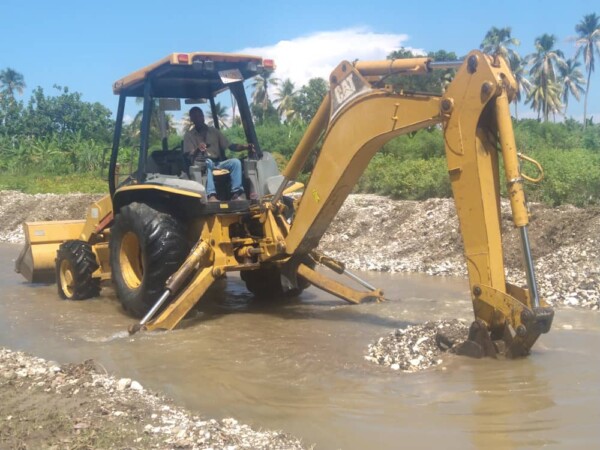 TPR réalise des travaux d’infrastructures de grande envergure dans les Nippes pour renforcer les systèmes d’irrigation et réduire les risques d’inondation