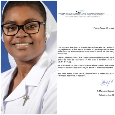 Enlèvement des religieux à Port-au-Prince, la CRH lance un appel de prière aux chrétiens 1 Enlèvement des religieux à Port-au-Prince, la CRH lance un appel de prière aux chrétiens