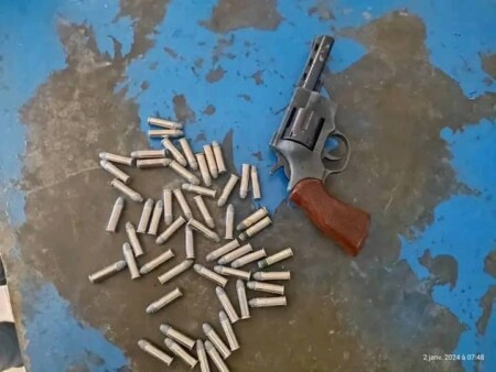 Un individu interpellé, une arme à feu et des munitions saisies dans le Nord-Ouest
