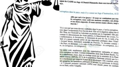 Haïti/Justice : le GADH soutient le juge Al Duniel Dimanche dans ses décisions contre la corruption