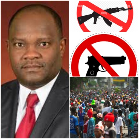 Le Commissaire du Gouvernement de Port-au-Prince interdit le Port d'Armes lors des manifestations