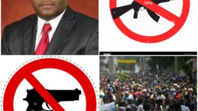 Le Commissaire du Gouvernement de Port-au-Prince interdit le Port d'Armes lors des manifestations