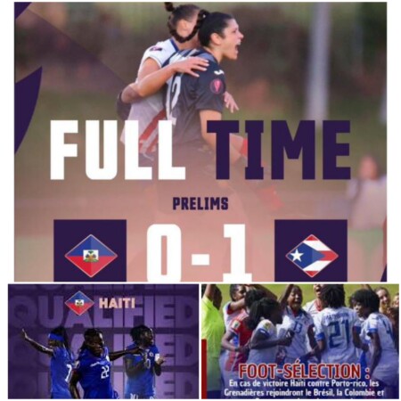 0-1, Porto-Rico élimine Haïti et s'envole vers la Gold Cup féminine 2024