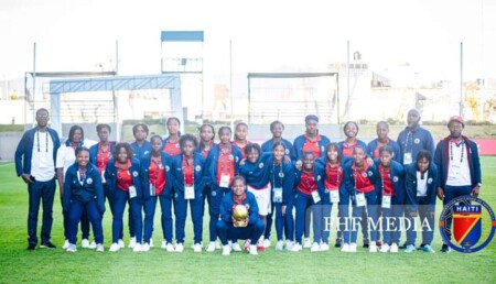 Football féminin : Lourdjina Etienne élue meilleure joueuse du tournoi U-17 et de la CONCACAF 2024