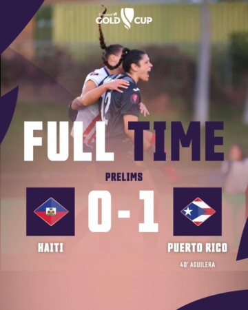 0-1, Porto-Rico élimine Haïti et s'envole vers la Gold Cup féminine 2024