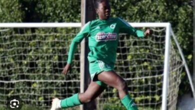 Chelsea Domond, l'attaquante haïtienne de Panathinaïkos, prête pour les barrages de la Gold Cup