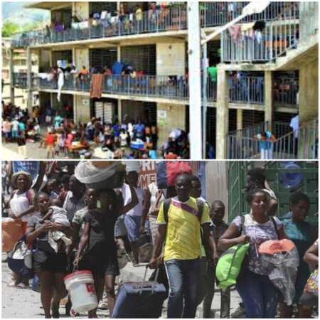 Afflux massif de réfugiés à Port-au-Prince : des centaines de personnes trouvent sans refuge, suscitant des inquiétudes