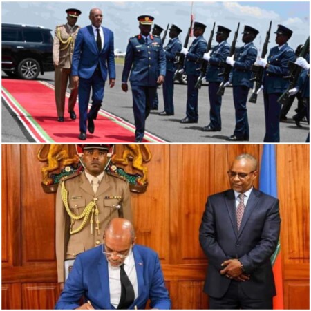 En visite au Kenya, le Premier ministre, Dr Ariel Henry, rencontre william Ruto et met les bouchers doubles sur l'arrivée de la MSS