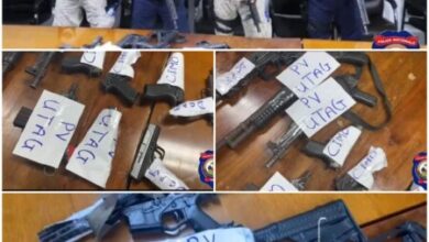 PNH/Bilan partiel/Opérations et interventions menées: 17 présumés bandits stoppés et 17 armes à feu saisies