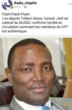 Haïti-Conseil Présidentiel: Fake News ou intoxication, le MCC essai de calmer le jeu