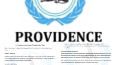 Gouvernance: Le parti Providence invite le CP à adopter une approche de gestion décentralisée