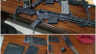 Opération policière à Gressier, plusieurs bandits stoppés, des fusils d’assaut et téléphones portables confisqués