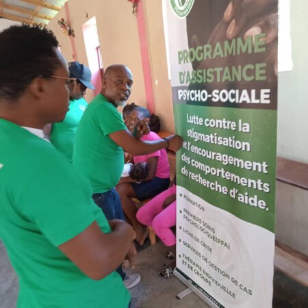 Haiti/Crises multiformes: Dr. Gérard MONDESTIN, spécialiste en santé mentale, apporte son soutien psychologique à la population du Sud