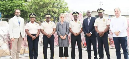 La PNH a reçu un lot de matériels et d'équipements de protection individuelle
